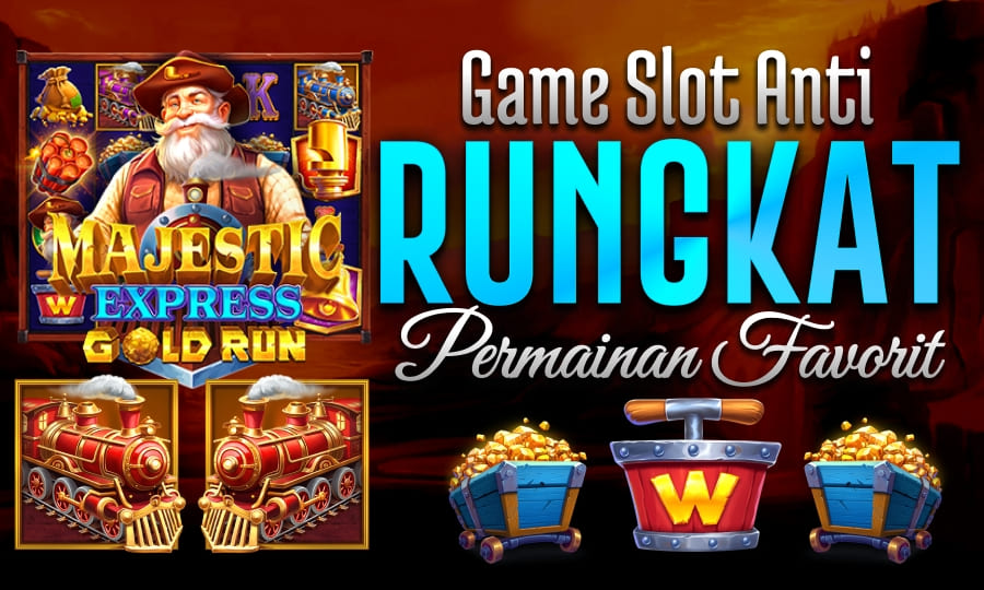 Hot Games Majestic Express Gold Run Game Slot Anti Rungkat dengan Permainan Favorite