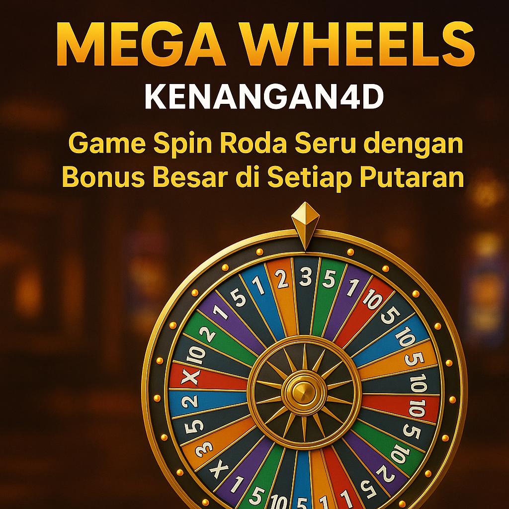 Mega Wheels Kenangan4D: Sensasi Roda Keberuntungan dengan Hadiah Menggoda